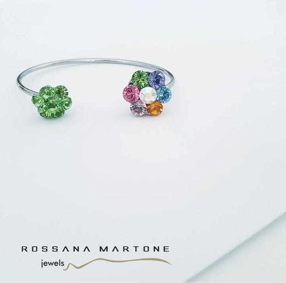 Flowers bracciale rigido