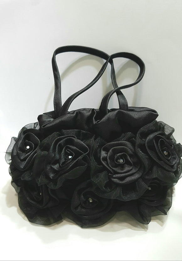 Borsa in Raso Nero